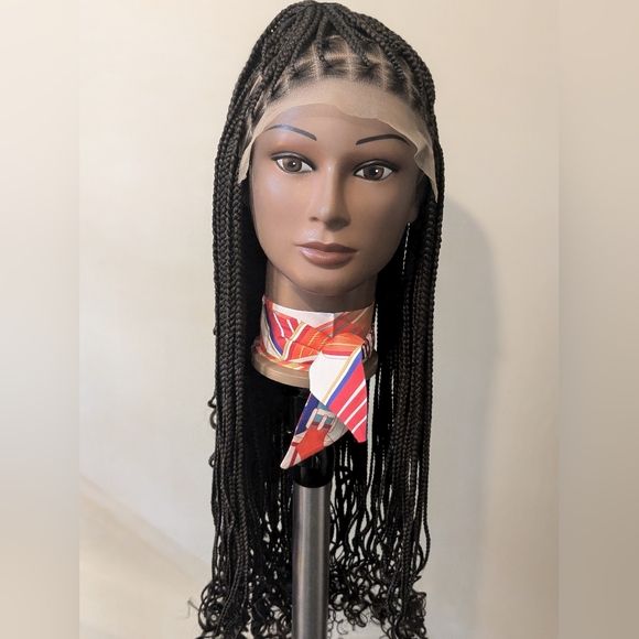 Gorgeous Lace Frontal Knotless Braided Wig - Picture 6 of 16